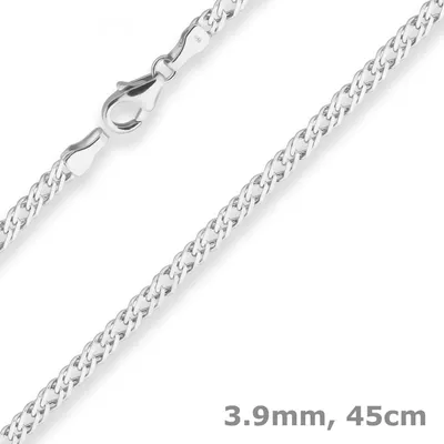 3-9mm-Zwillingspanzerkette-aus-925-Silber-45cm