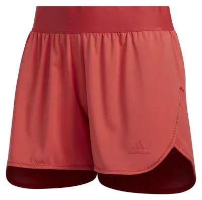 Image de Shorts de sport pour femmes adidas TRG H.Rdy, modèle FP7197, couleur rouge, taille XXS
