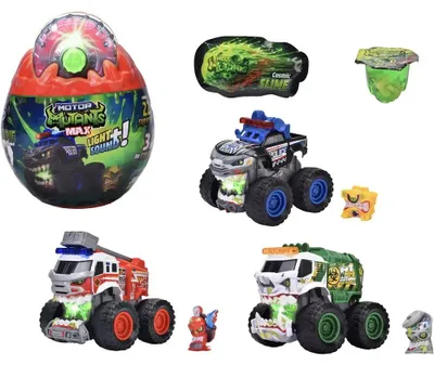 Immagine prodotto di Dickie Spielfahrzeug Go Action / Monster Motor Mutants, selezione casuale, codice prodotto: 203753003