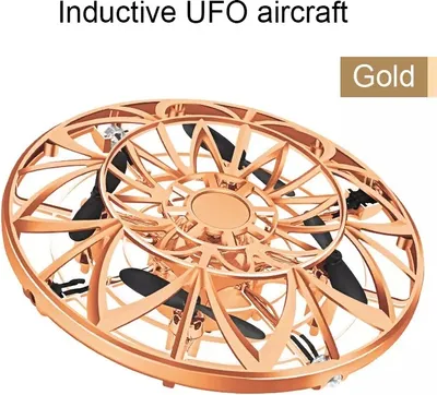 Produktbild von UFO für Kinder Anfänger Mini Drohne Hand Induktions Quadrocopter Drone Spielzeug