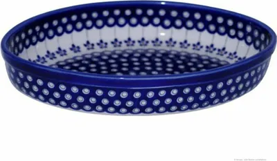 Produktbild von Original Bunzlauer Keramik Auflaufform oval 31x22x5,5cm Design 166a