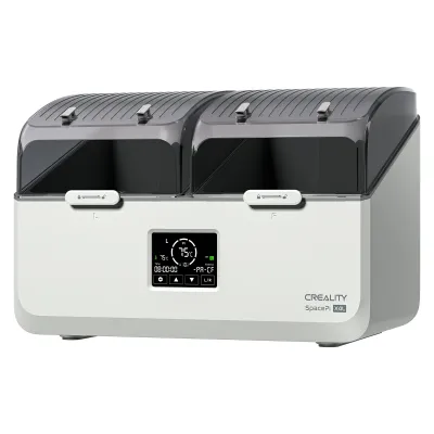 Obrázek produktu pro Creality Space Pi X4L – sušička filamentu, 4-komorová sušicí box s 2 nezávislými komorami, topným systémem do 75 °C, úsporným režimem a konektorem pro EU zásuvku