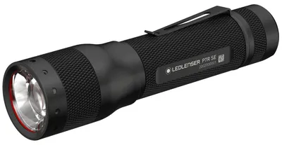 Produktbild von Ledlenser Taschenlampe P7 schwarz, 500 Lumen, 320m Leuchtweite, 25 Std Laufzeit, IP54, Batterie AAA