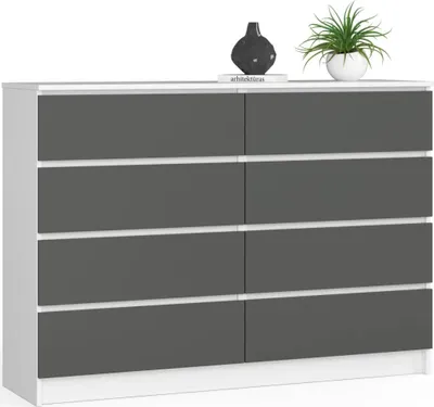 Immagine prodotto di Grande cassettiera SAVRILA - bianco / grigio
