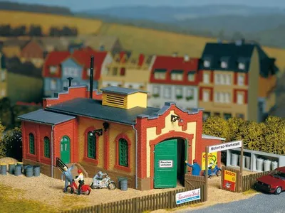 Produktbild von Auhagen 12344 - Reparaturwerkstatt
