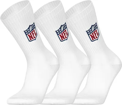 Produktbild von NFL Uni Crew Socken - SHIELD LOGO 3er Pack - 35-39
