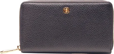 Image de Esquire porte-monnaie Alexandria 69 Zip Around Wallet Black noir