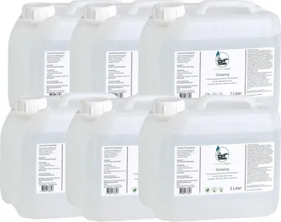 Produktbild von 6x 3 Liter membraclean Trinkwasseraufbereitung Camping & Wohnmobile Sparset