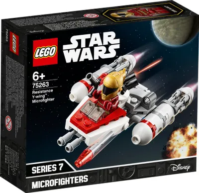 Obrázok produktu pre LEGO Star Wars Resistance Y-wing Microfighter, Stavebnica, 6 rok / roky, 86 kusov, 90 g