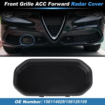 Produktbild von Nr.156126159 Frontgrille ACC Vorw?rtsradarsensor Abdeckung für Alfa Romeo Stelvio 2017 2018 2019 2020 2021 2022 2023 2024 Ziergitter Radarschutzabdeckung Zierleiste