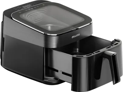 Produktbild von 4Swiss ABB-025 SkylightView Heißluftfritteuse 6,5L für gesünderes, schnelleres Kochen & knusprige Gerichte
