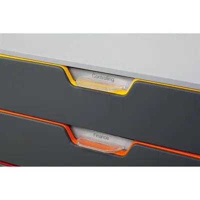 Obrázok produktu pre DURABLE Schubladenbox VARICOLOR 5 Fächer Etiketten mehrfbg