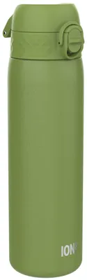 Produktbild von ion8 Leicht Stahl-Trinkflasche, 600 ml, Nicht Isoliert Auslaufsicher, Einhandöff