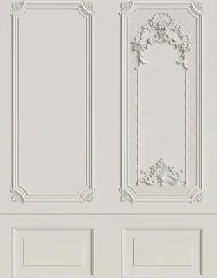 Produktbild von Casa Padrino Luxus Barock Vliestapete Grau - Barockstil Wohnzimmer Tapete mit elegantem Stuck Muster - Wanddeko im Barockstil - Barock Tapeten - Tapeten im Barockstil - Barock Wohnzimmer Deko