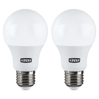 Produktbild von LED-Lampe, E27, 806lm ersetzt 60W, Glühlampe, Warmweiß, 2 Stück (00112929)