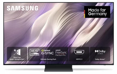 Produktbild von Samsung GQ48S95HAEXZG, 121,9 cm (48"), 3840 x 2160 Pixel, OLED, Smart-TV, WLAN, Schwarz