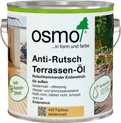 Produktbild von Osmo Anti-Rutsch Terrassen-Öl Farblos 2,50 l - 11500073