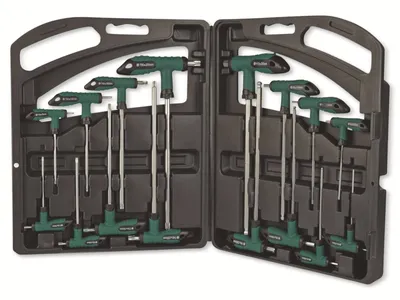 Produktbild von Brüder Mannesmann Winkelschraubendreher-Set 16teilig Brüder Mannesmann (M18190)