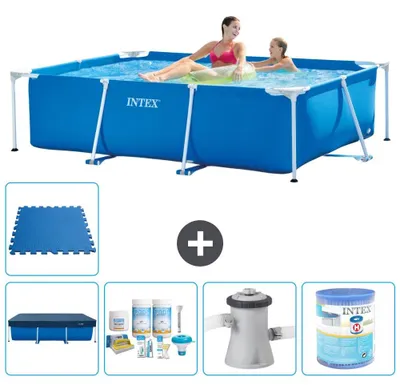 Produktbild von Rechteckiger Frame Pool - 220x150x60 cm - 6-teilig S40006