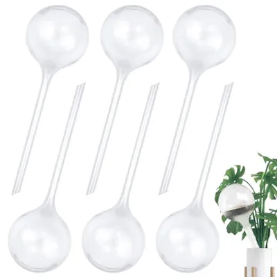 Bewässerungskugeln 6er-Set, 8 cm Ø, automatisch für Topfpflanzen