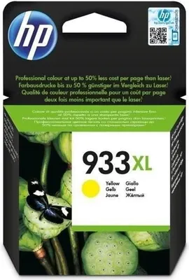 Obrázek produktu pro Inkoustová kazeta, HP 933XL, žlutá, vysoká kapacita, originální (CN056AE), pro OfficeJet 6100/6600/6700/7100/7510/7610