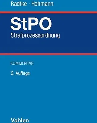 Produktbild von Strafprozessordnung. StPO