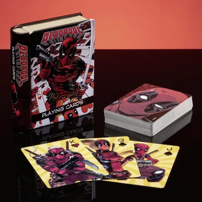Obrázek produktu pro Hrací karty Deadpool