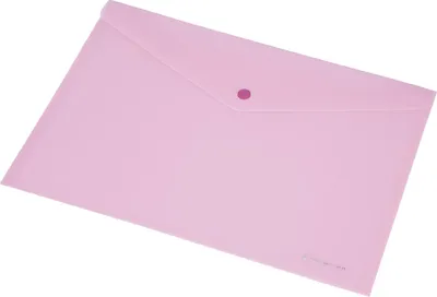 Produktbild von Dokumentenhülle A4 mit Druckknopf max. 120 Blatt pastellrosa