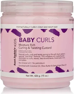 Produktbild von Aunt Jackie's Kids Baby Curls Moisture Rich Curling & Twisting Custard 15oz 426g