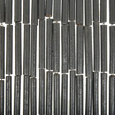 Produktbild von Cloris DesignMöbel Plissees - Grau Insektenschutz Türvorhang Bambus 90x200cm Schlichtes6147887