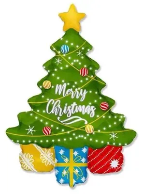 Immagine prodotto di Palloncino in plastica: Albero di Natale, Natale