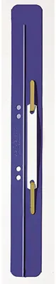 Image de Leitz 37110035 3711 Einhängeheftstreifen - lang, PP, blau, 25 Stück