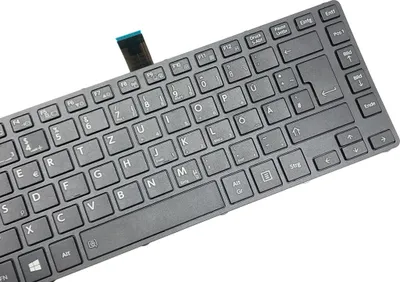 Produktbild von DEUTSCHE - Schwarz Tastatur Keyboard kompatibel für Toshiba Tecra A40-C-155