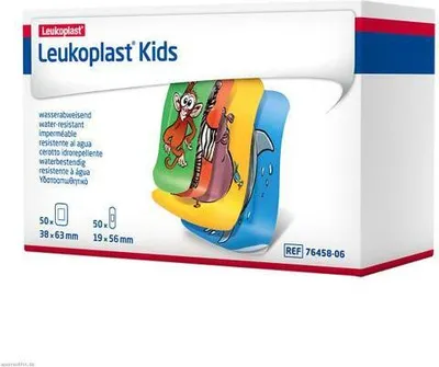 Produktbild von Leukoplast kids Strips 38x63mm/19x56mm je 50 St 100 St