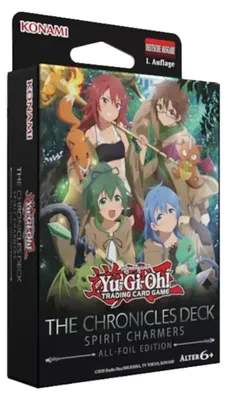 Produktbild von Yu-Gi-Oh! Structure Deck Spirit Charmers Deutsch – Vorgefertigtes TCG Deck