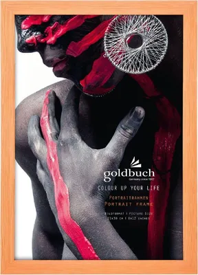 Image de Cadre photo Goldbuch Colour Up orange et jaune pour 1 photo 21 x 30 cm