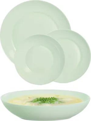 Produktbild von Geschirr Luminarc Apy Paradise Verde grün Glas 18 Stücke