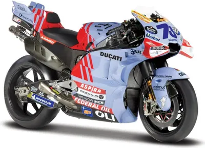 Produktbild von MAISTO Ducati "Gresini Racing" #73 Alex Marquez - Modellmotorrad 1:18 Originalgetreues Sammlermotorrad Spielzeugmotorrad mit Lenkung & Seitenständer, ab 3 Jahren (536399-73)