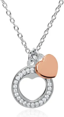 Produktbild von Kette Herz Sterlingsilber Zirkonia