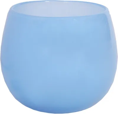 Produktbild von Kerzenhalter Votiv Blau Höhe ca.13cm