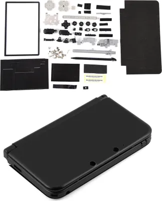 Obrázok produktu pre puzdro pre nintendo 3dsll, náhradné puzdro pre nintendo 3ds ll, pre puzdro 3dsll, náhradná súprava pre 3dsll, nástroj na opravu, opravný diel, kompletná náhradná súprava