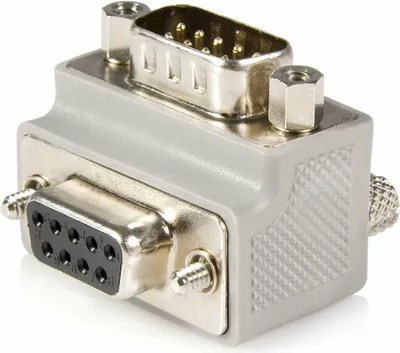 Image de StarTech.com Serial Cable Adapter DB9 M DB9 FM Gris