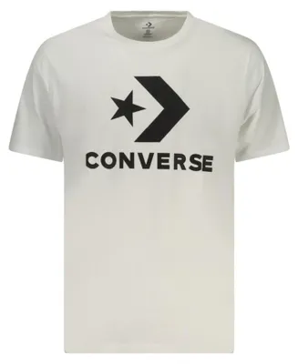Produktbild von Weißes Herren T-Shirt - Kurzarm, Rundhals mit Logo-Druck
