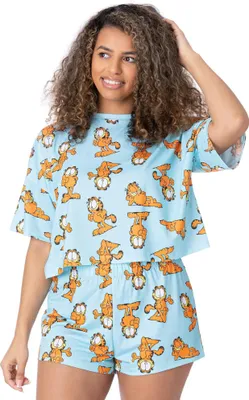 Obrázok produktu pre Garfield - Pyžamo pre ženy NS7229 (XL) (modré)