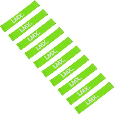 Produktbild von Lifemaxx LMX Mini Widerstandsband Level 2 Grün 10 Stück