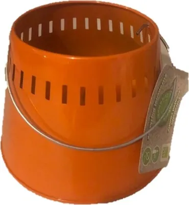 Produktbild von Zitronenöl Zitronella Duftkerze ca. 35 Stunden Durchmesser 14,5 cm im Metalleimer nutzbar für weitere Kerzen