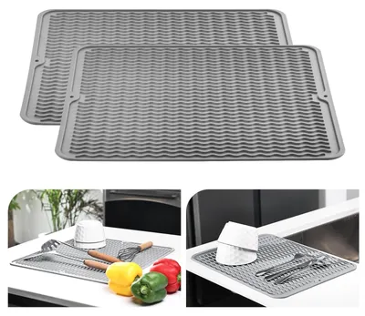 Productafbeelding van Silicone Afvoermat 40 x 45 cm, Set van 2