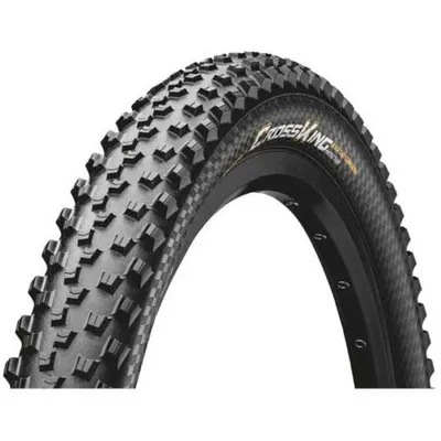 Produktbild von Continental Cross King RaceSport, 27", MTB, Tubeless-Ready-Reifen, Klappbarer Wulst, Allround, Trocken, Hardpack, Loose, Nass, Schwarz