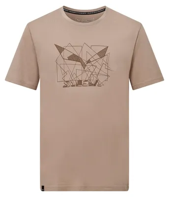 Produktbild von T-Shirt SALEWA EAGLE GEOMETRIC T-SHIRT M Man, quicksand Größe: M
