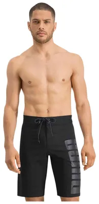 Produktbild von PUMA Long Board Swim Shorts Herren Lange Badehose Badeshorts , Farbe:Black, Bekleidungsgröße:XS